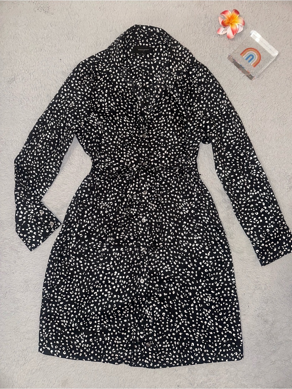 Banana Republic tshirt dress with belt